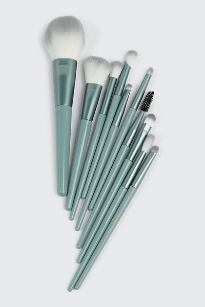 Lot de 10 pinceaux à maquillage