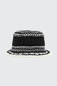 Chapeau de pêche en crochet