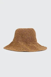 Chapeau de pêche en paille