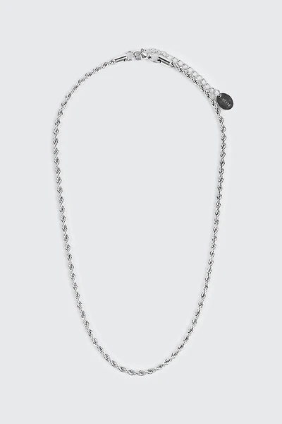 Stainless Steel Twist Chain Necklace