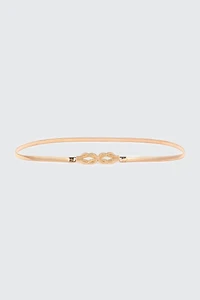 Gold Toned Nautical Knot Belt