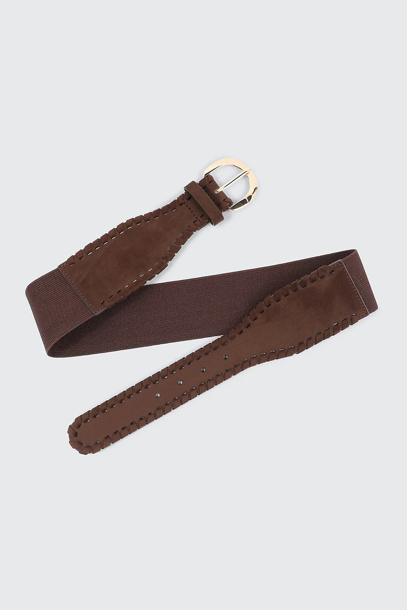 Whipstitch Corset Belt