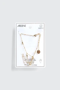 14K Gold Plated Bracelet & Ring Set