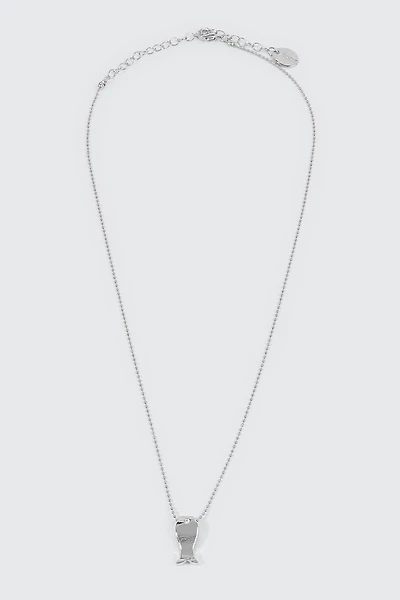 Collier poisson plaqué or 14K
