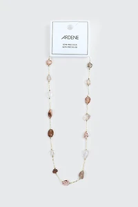 Collier à pierres semi-précieuses