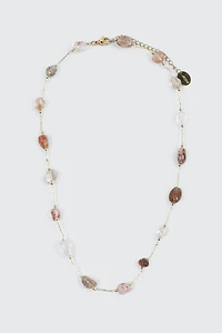 Semi Precious Stone Necklace