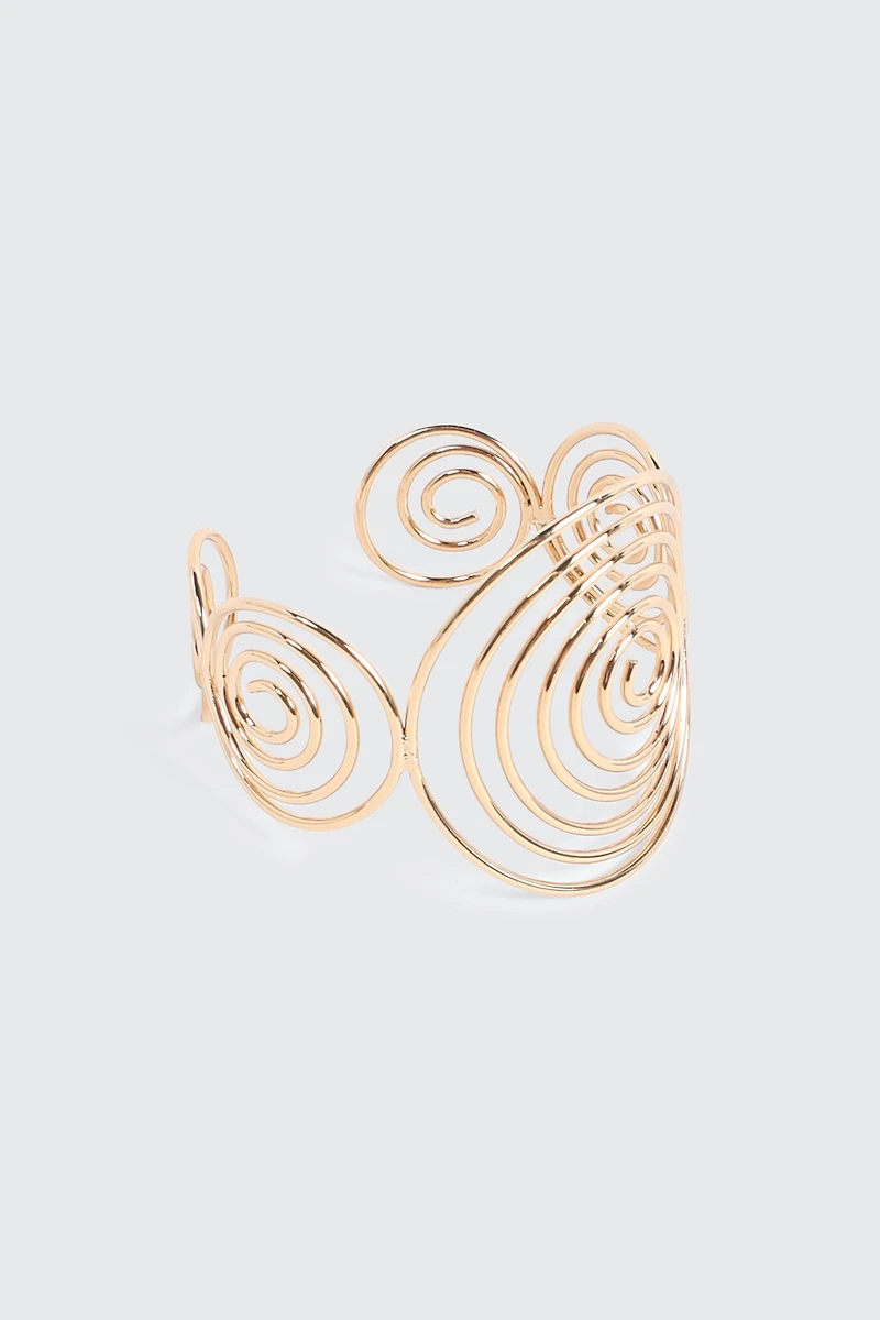Swirl Cuff Bracelet
