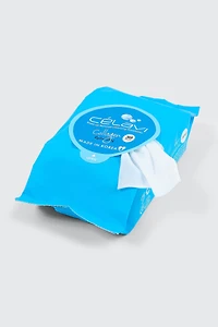 Lingettes démaquillantes au collagène
