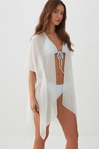 Couvre-maillot blanc cassé