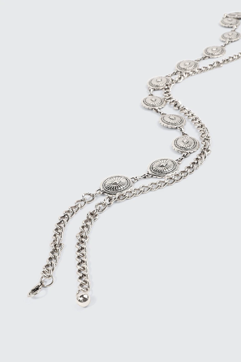 Western Medallion Chain Belt