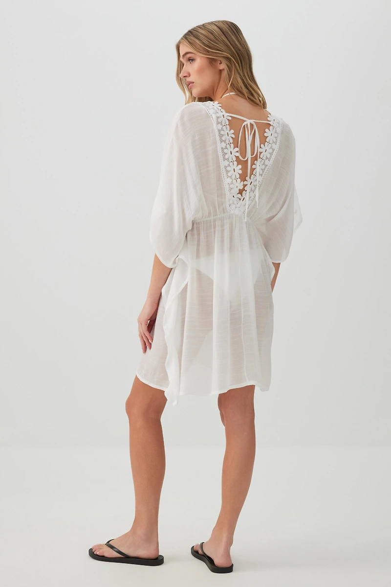 Cover Up with Floral Detail