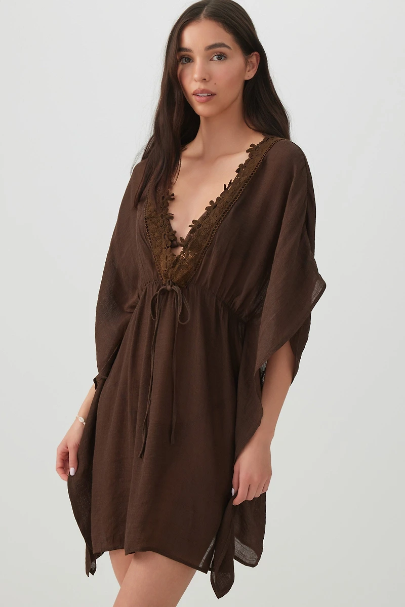 Cover Up with Floral Detail