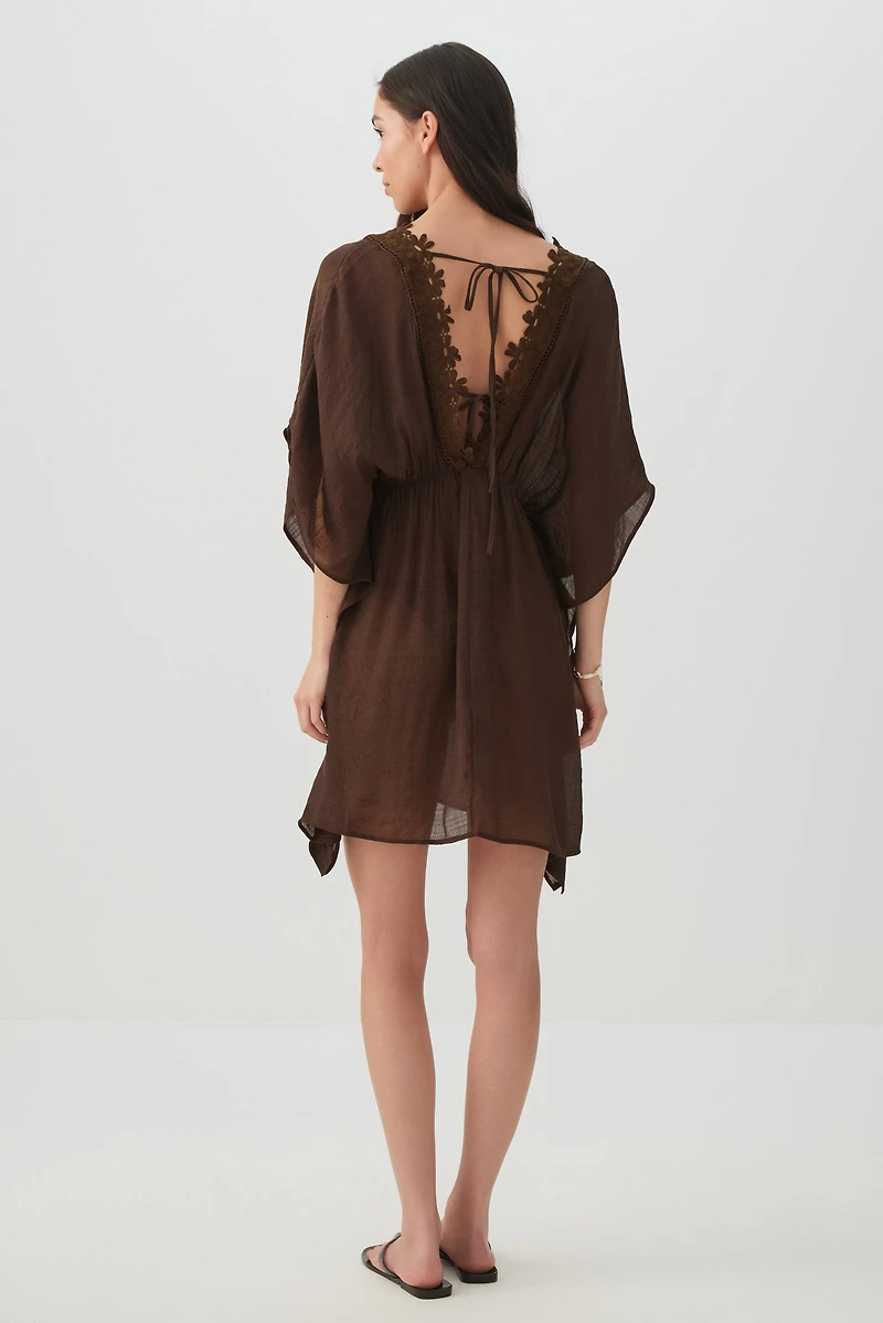 Cover Up with Floral Detail