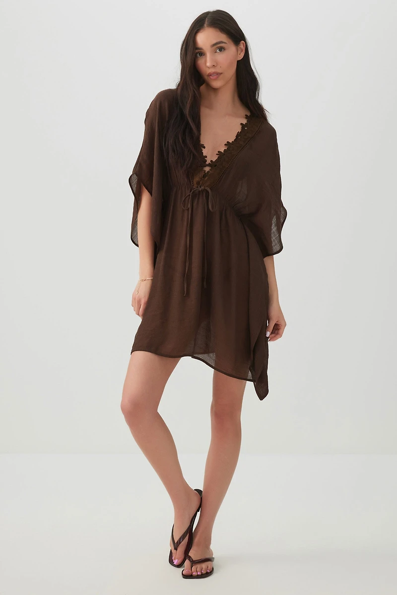 Cover Up with Floral Detail