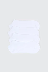 4-Pack Cotton Blend Ankle Socks