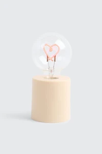 Heart Filament LED Table Lamp