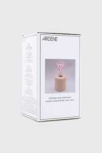 Heart Filament LED Table Lamp