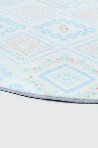 Round Paisley Rug