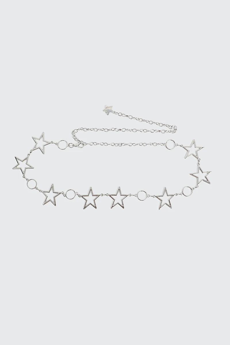 Star Link Chain Belt