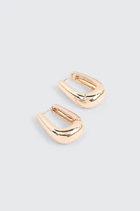 Rectangular Hoop Earrings