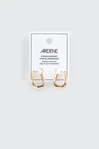 Rectangular Hoop Earrings