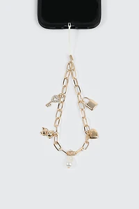 Phone Charm Link Chain