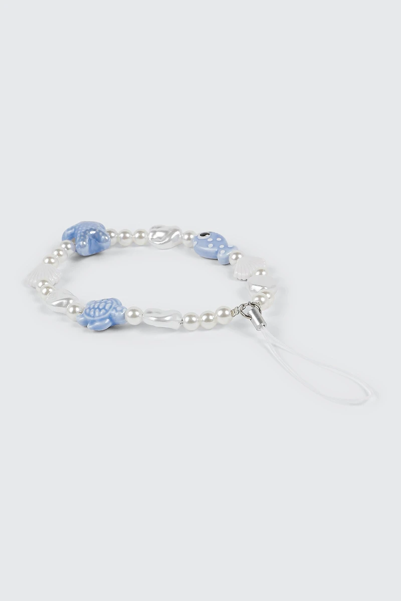 Fish Turtle Phone Charm