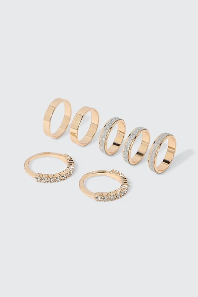 7-Pack Stackable Rings