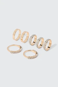 7-Pack Stackable Rings