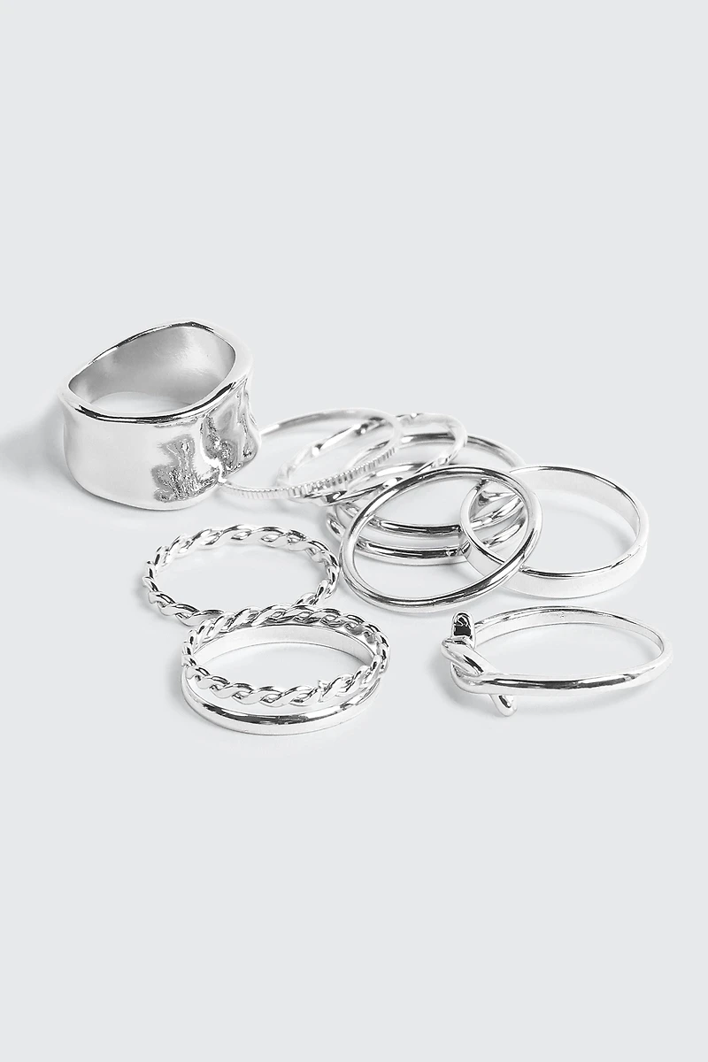 9-Pack Mixed Rings