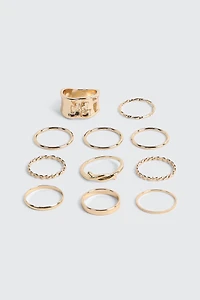 9-Pack Mixed Rings