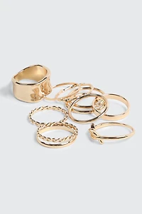 9-Pack Mixed Rings