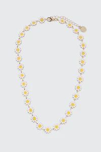 Daisy Flower Necklace