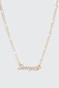Scorpio Zodiac Chain Necklace
