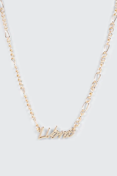 Libra Zodiac Chain Necklace
