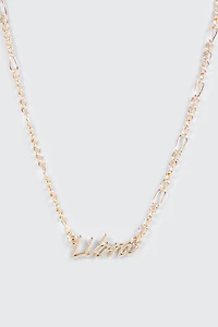 Libra Zodiac Chain Necklace