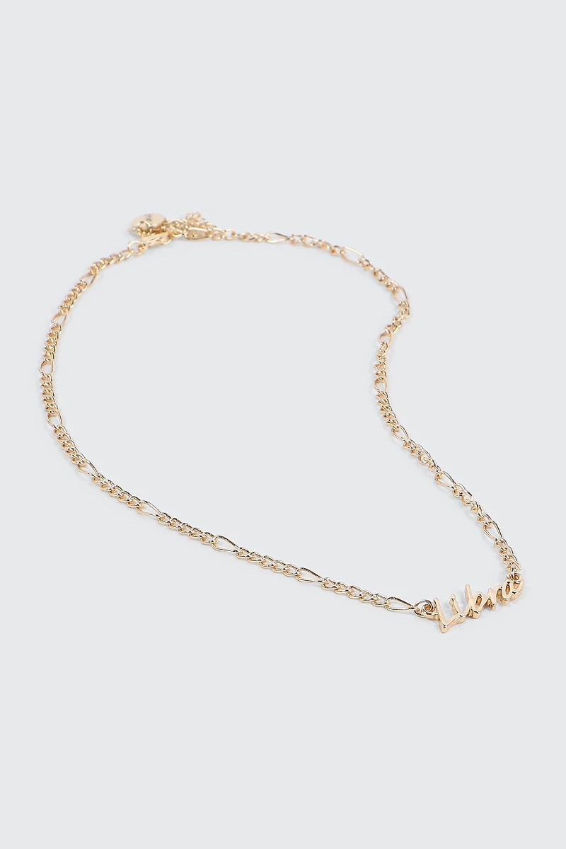 Collier signe du zodiaque Libra