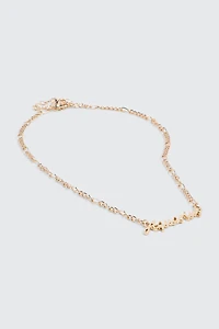 Aquarius Zodiac Chain Necklace