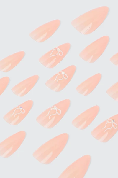 Lot de 20 ongles autocollants forme amande