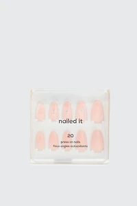 20-Pack Self Adhesive Press On Nails