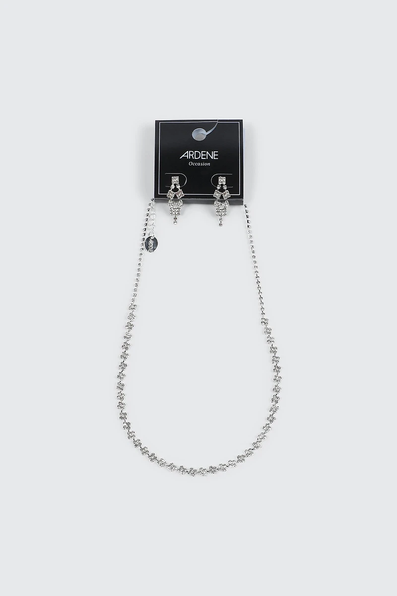 Sparkle Tennis Jewelry Set