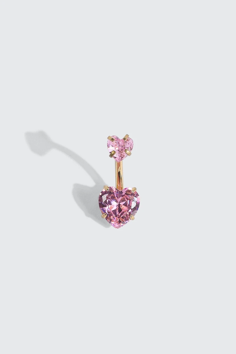 14K Gold Plated Navel Piercing