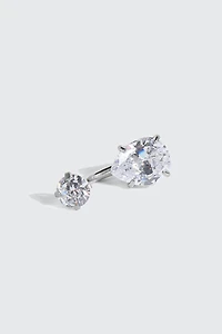Cubic Zirconia Navel Piercing