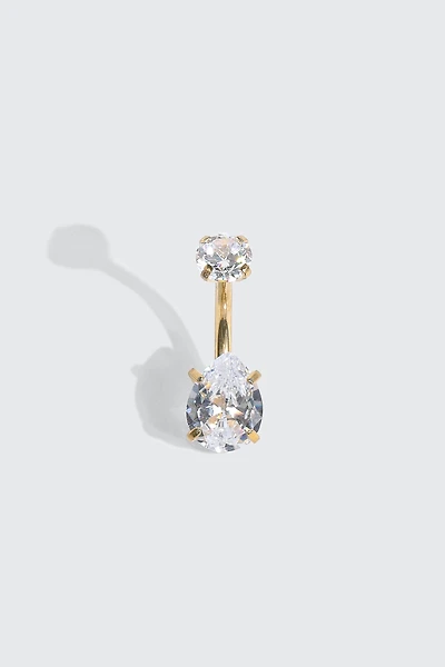 14K Gold Plated Navel Piercing