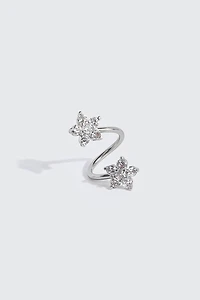 Twisted Flower Navel Piercing