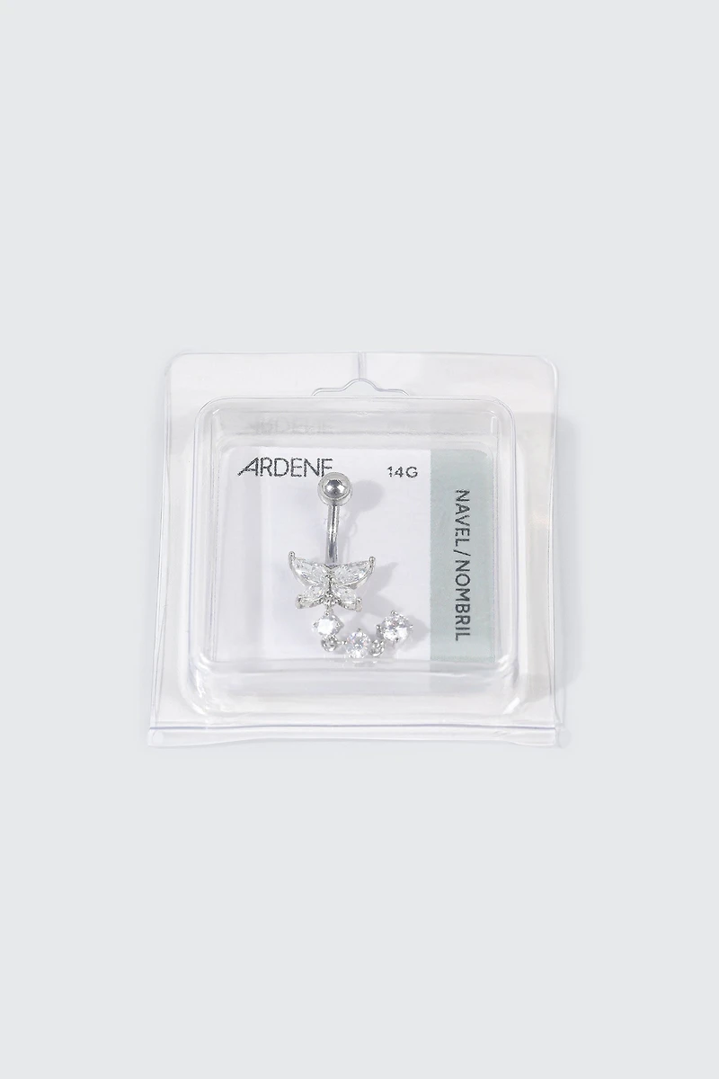 Butterfly Navel Piercing