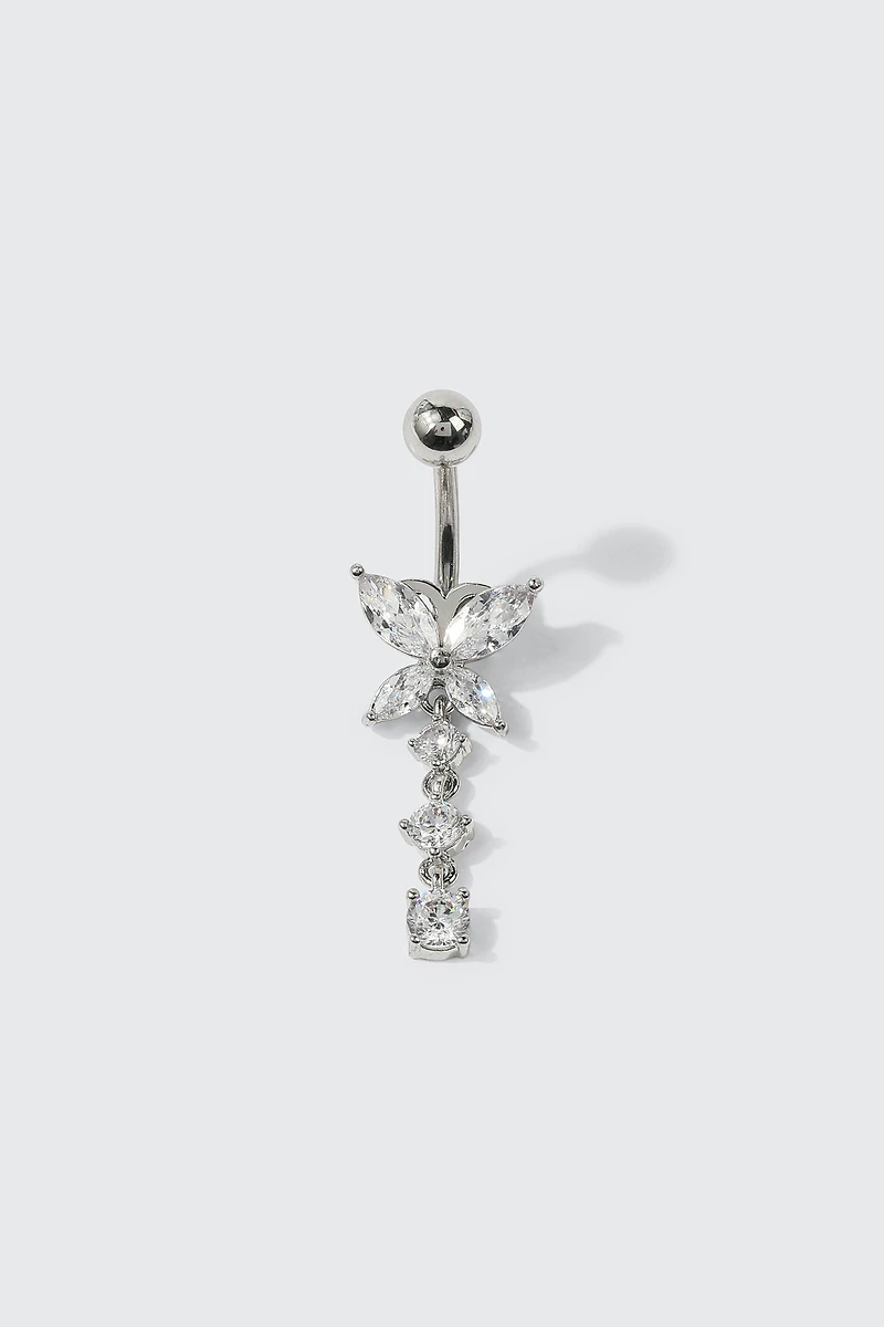 Butterfly Navel Piercing