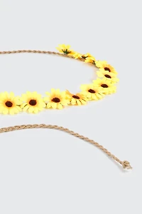 Braided Flower Headband