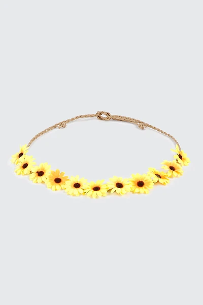 Braided Flower Headband