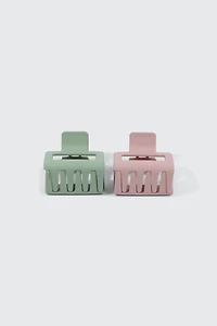2-Pack Square Hair Claws